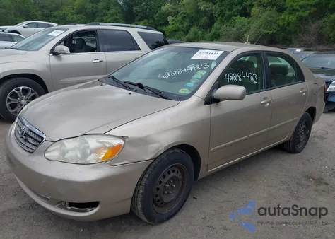 2005 Toyota Corolla Le from USA, damaged, VIN 2T1BR32E45C553689